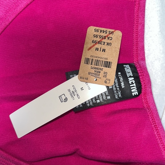 (M) Victoria’s Secret Seamless Active Top PINK COLLECTION - Picture 12 of 13